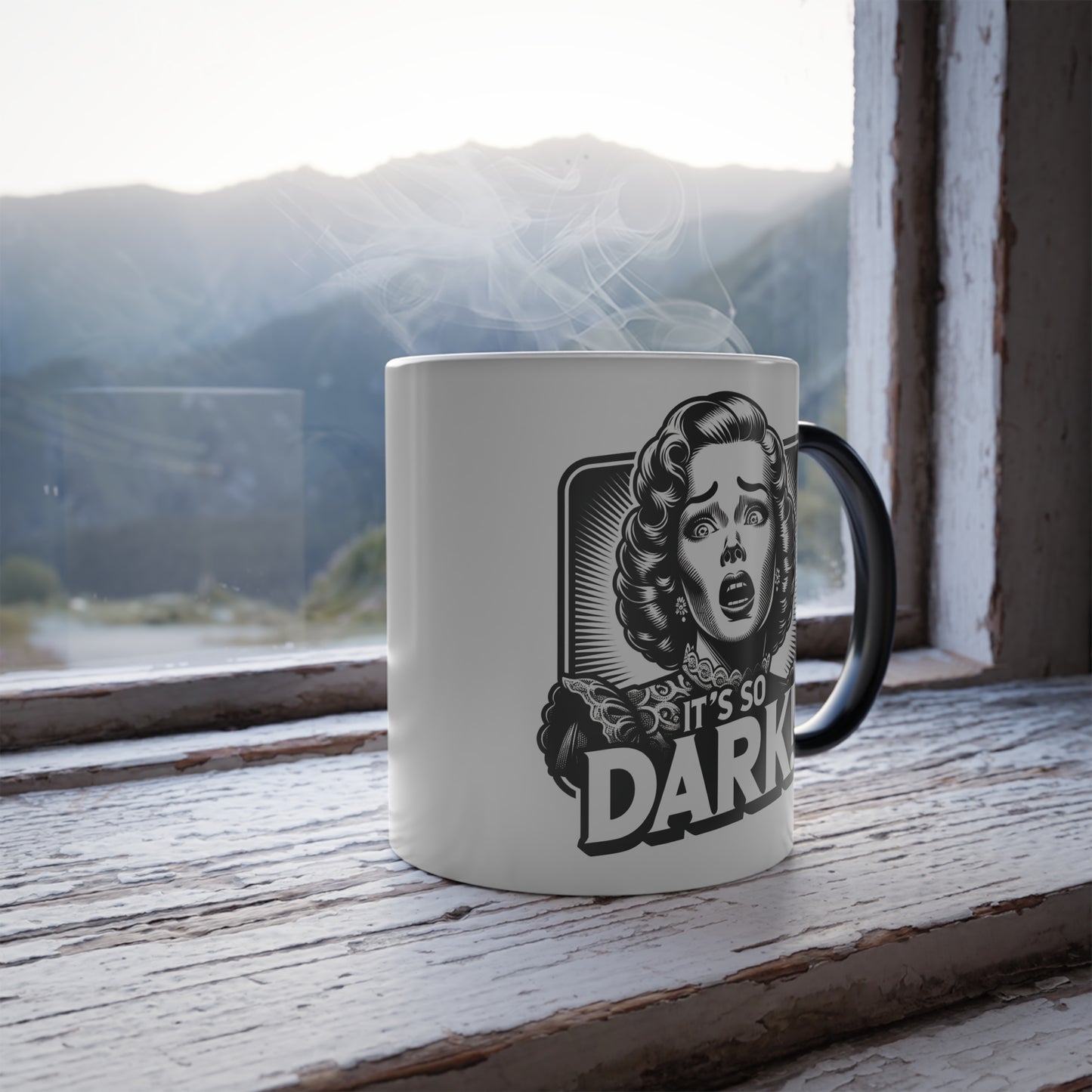 "It's So Dark!" Color Morphing Mug, 11oz