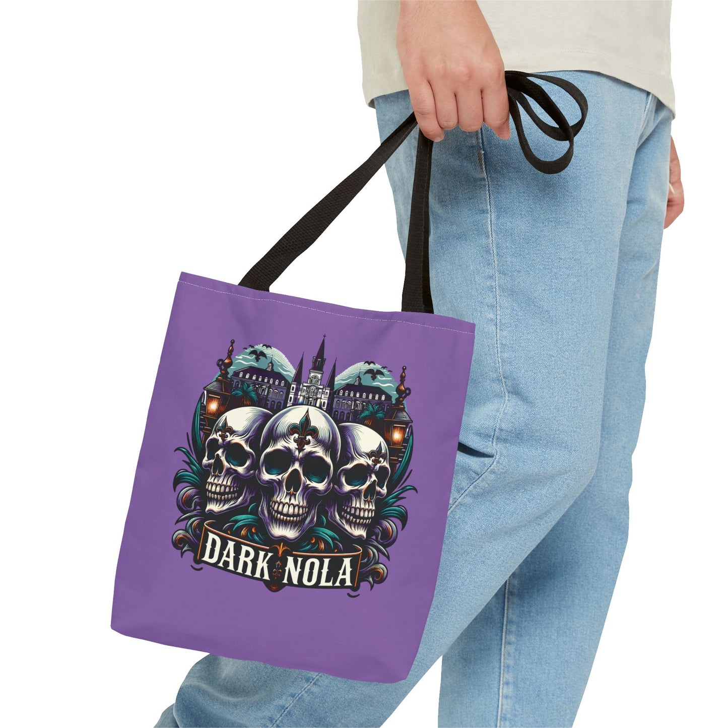 Dark Nola Season 4 Tote Bag (Purple)