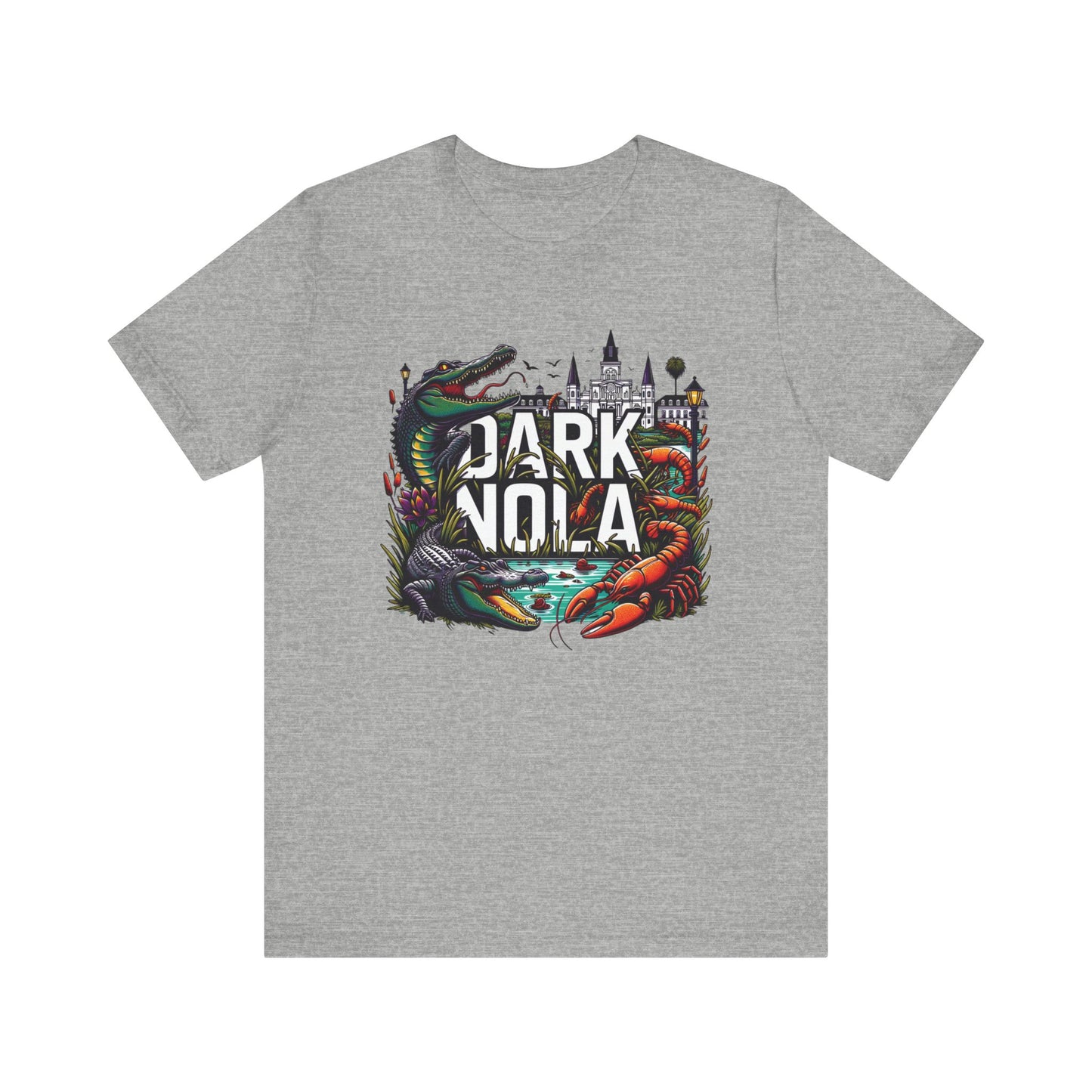 Dark Nola Quarter Critters Unisex Jersey Short Sleeve Tee
