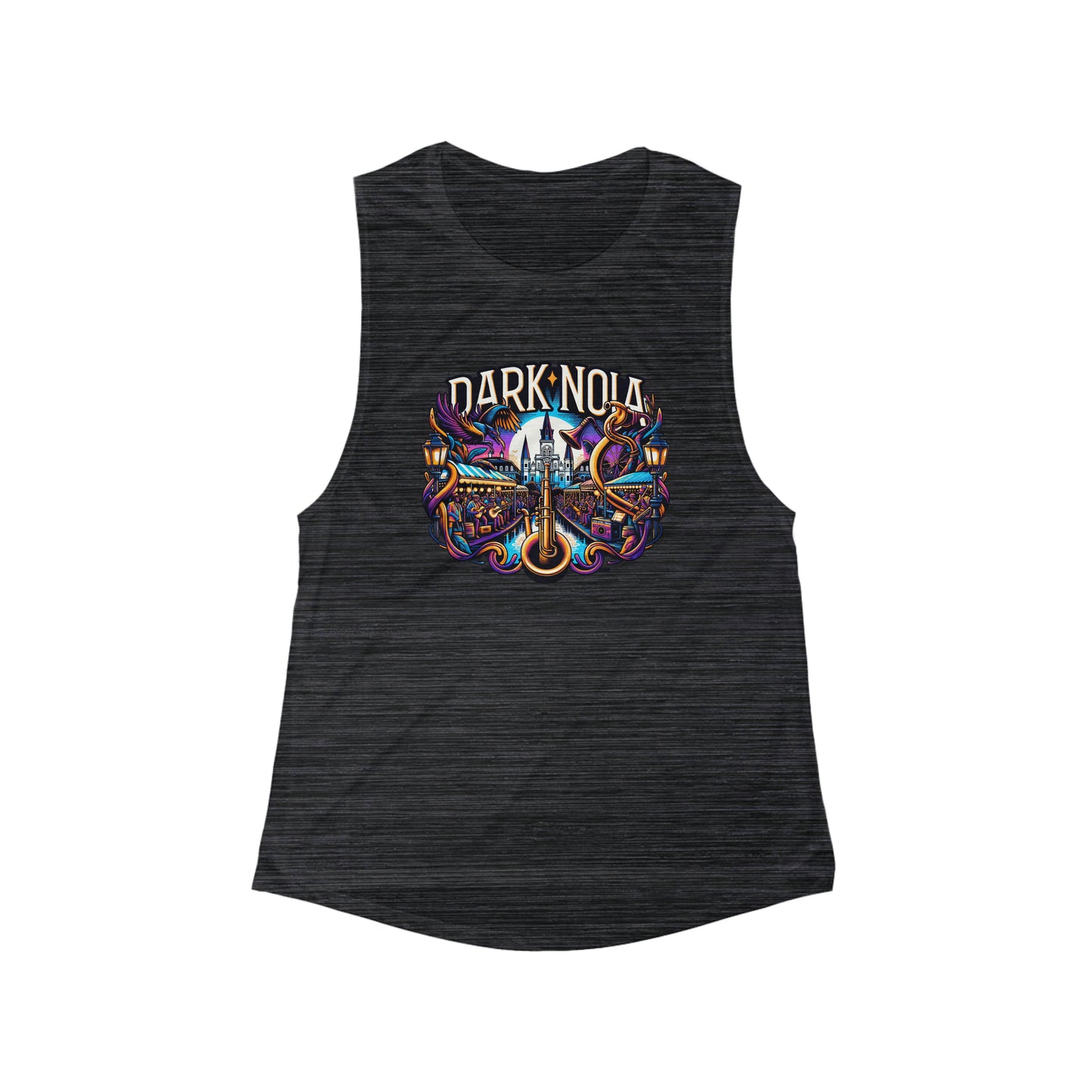 Dark Nola Big Brass Women's Flowy Scoop Muscle Tank