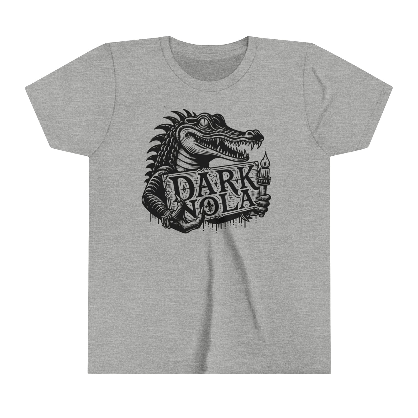 Dark Nola Gator Youth Short Sleeve Tee
