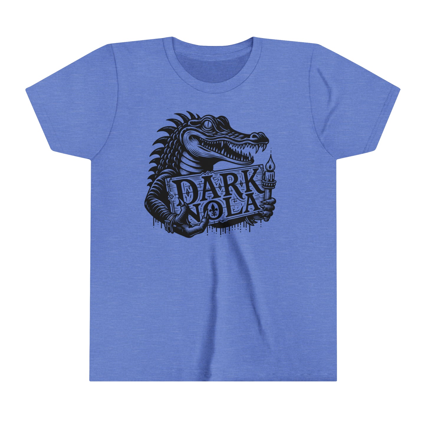 Dark Nola Gator Youth Short Sleeve Tee