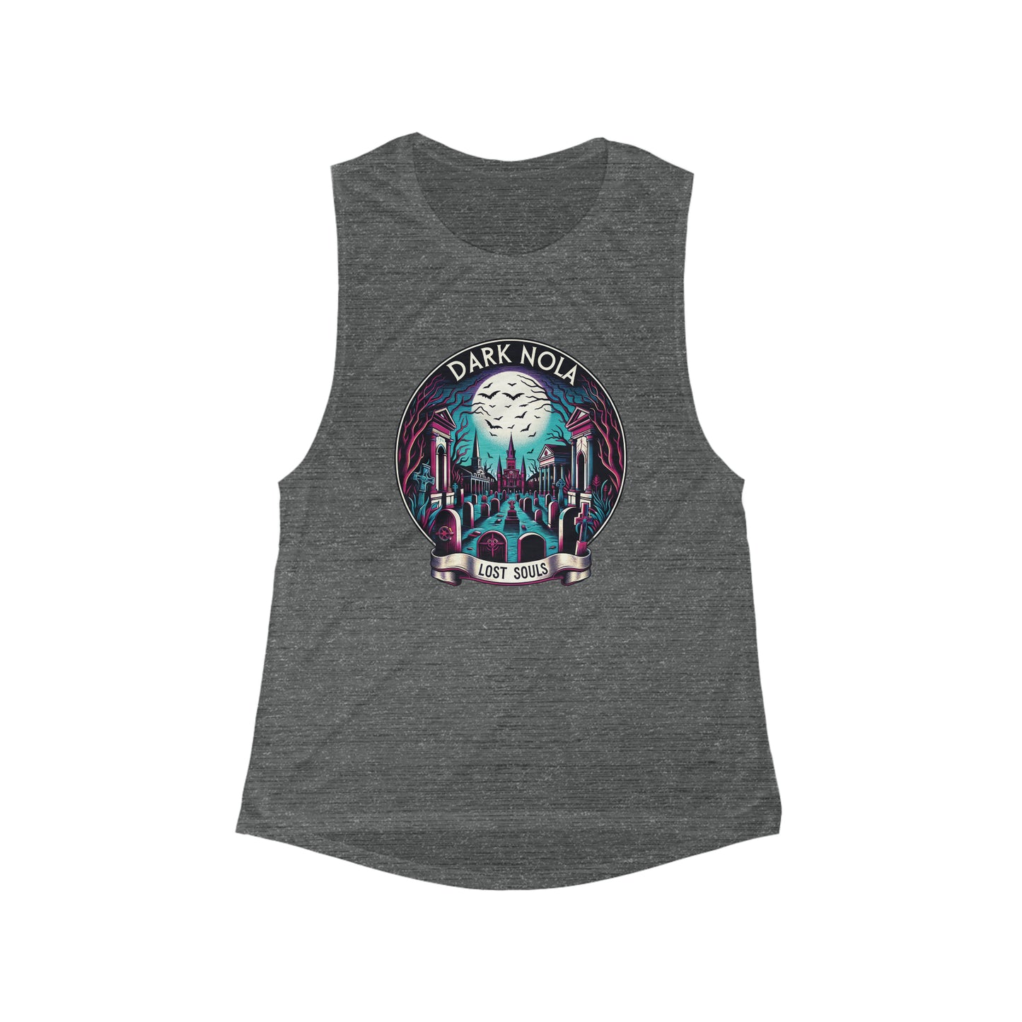 Dark Nola Lost Souls Women's Flowy Scoop Muscle Tank