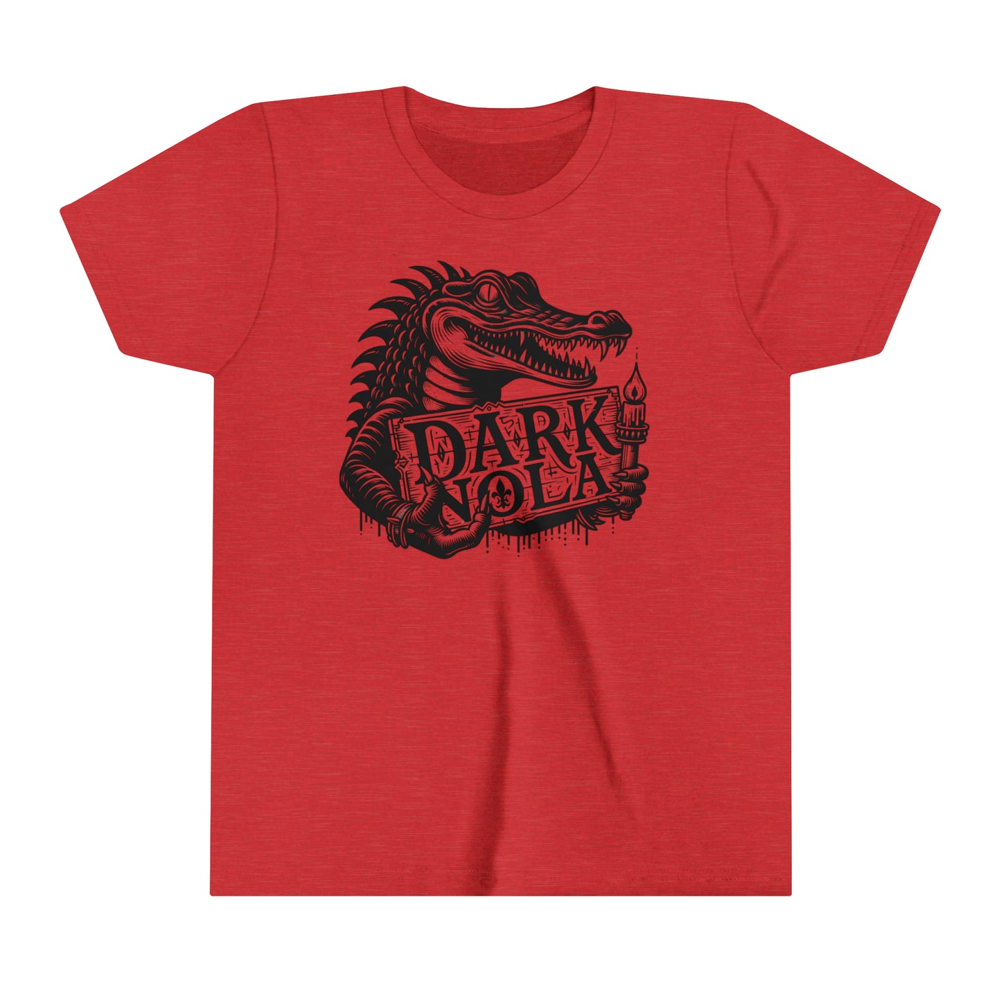 Dark Nola Gator Youth Short Sleeve Tee