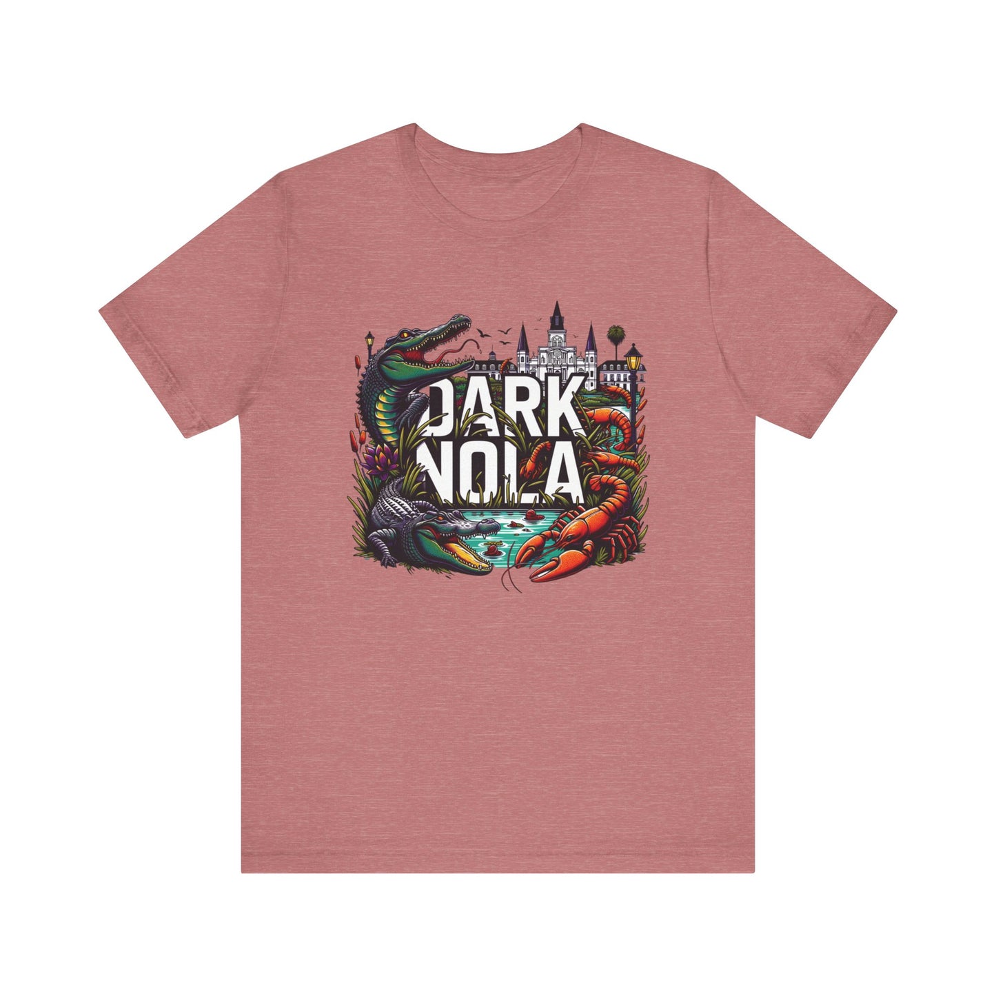 Dark Nola Quarter Critters Unisex Jersey Short Sleeve Tee