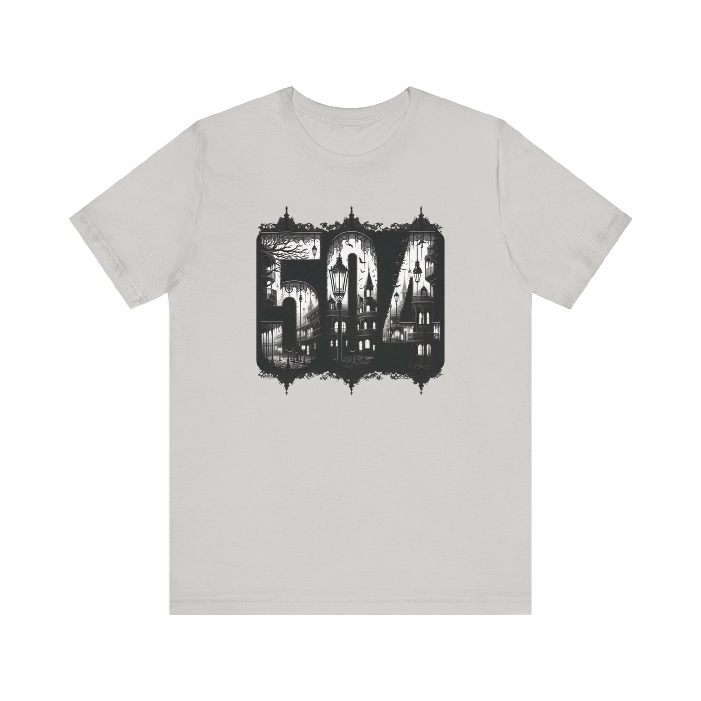 Black Victorian 504 Unisex Jersey Short Sleeve Tee