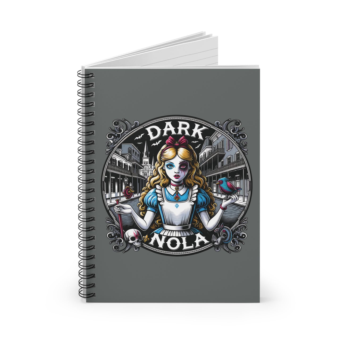 Alice Spiral Notebook - Ruled Line