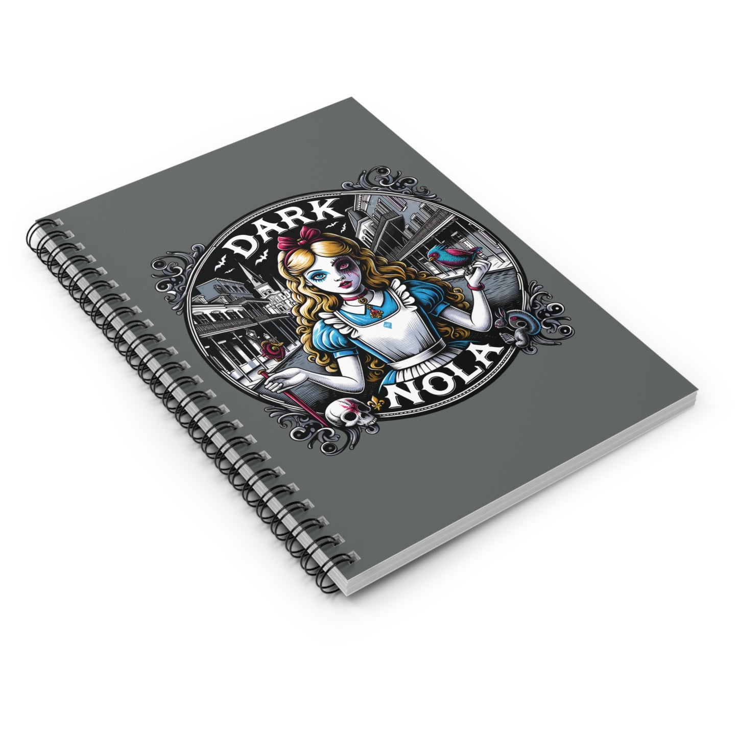 Alice Spiral Notebook - Ruled Line