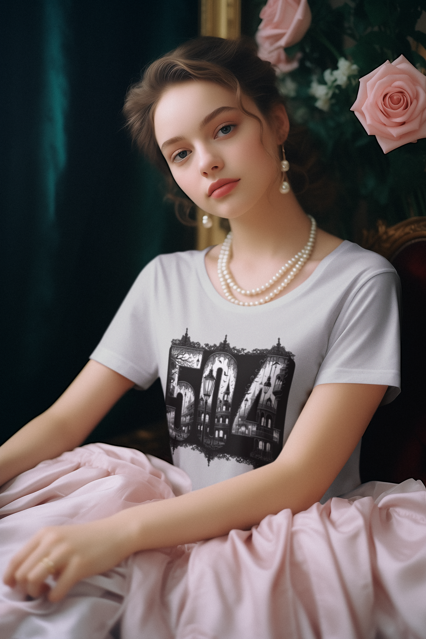 Black Victorian 504 Unisex Jersey Short Sleeve Tee