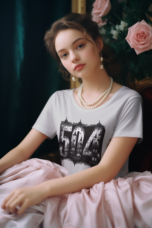 Black Victorian 504 Unisex Jersey Short Sleeve Tee