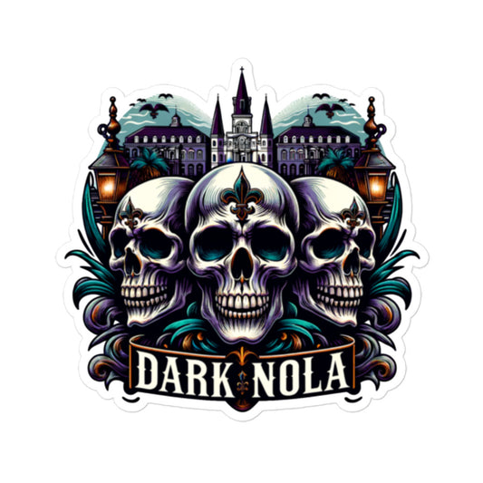 Dark Nola Season 4 Bubble-free stickers